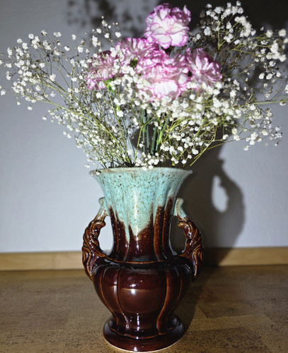 Vintage keramik vase - vintage, mid