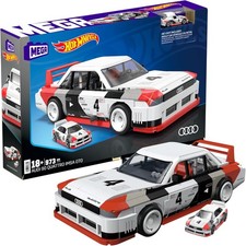MEGA Hot Wheels Audi 90 Quattro IMSA GTO Autospielzeug 973 Teile Die-Cast-Modell