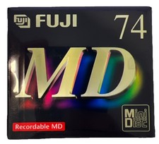 FUJI MiniDisc MD-74 - BLACK
