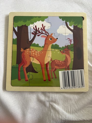 Teiliges holzpuzzle 3 - teiliges,