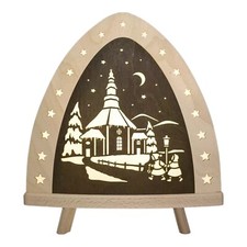 LED wood lamp Erzgebirge