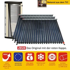 🔥 Heizung Set Warmwasser Heizungsunterstützung Solaranlage Komplettset Heatpipe