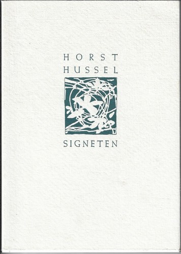 Horst hussel signeten mit 1 - hussel:,