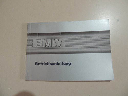 Betriebsanleitung bmw 730 - 730, i