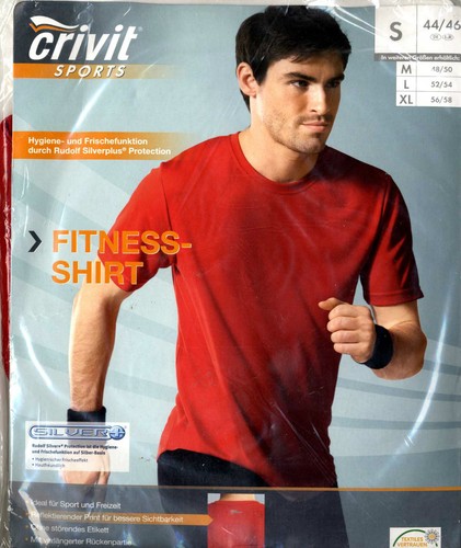 Fitnessshirt herren rot oder - herren,