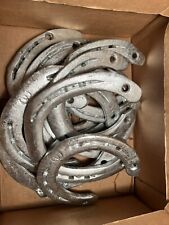 15 Stück Feuerverzinkte original getragene Hufeisen verzinkt Glücksbringer