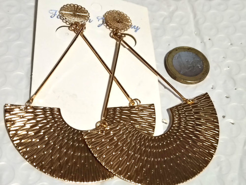 Ohrclips goldfarben fein