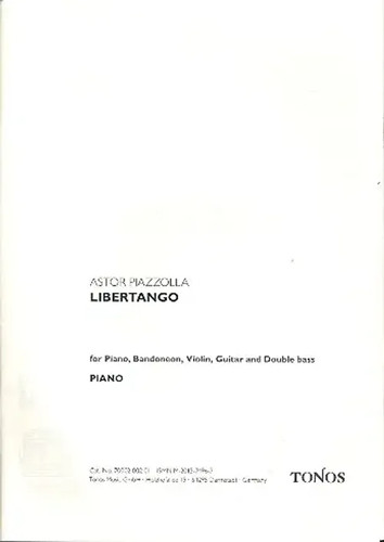 Libertango für bandoneon - libertango:,