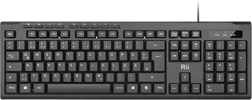 Rii tastatur kabelgebunden pc - kabelgebunden,,