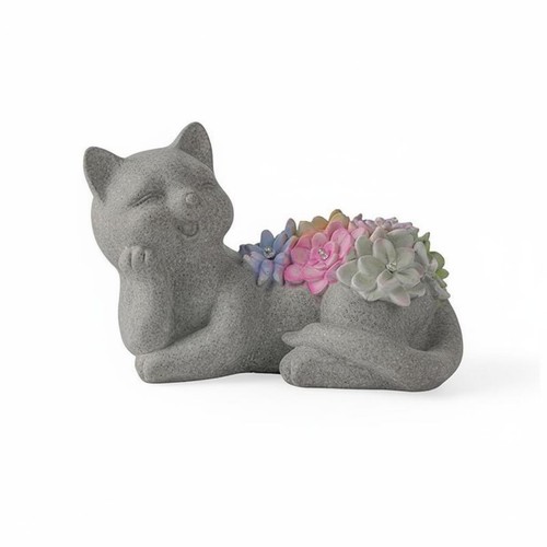 Solar gartenfigur katze - solar,