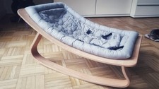 Babywippe / Wiege aus Holz