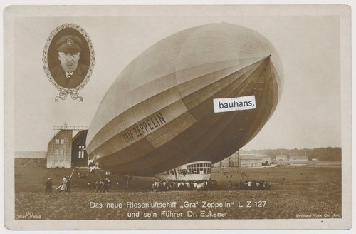 Das neue riesenluftschiff - ak,