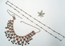 3 antike Schmuckstücke, 70er