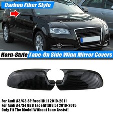 Kleben Spiegelkappen Carbon