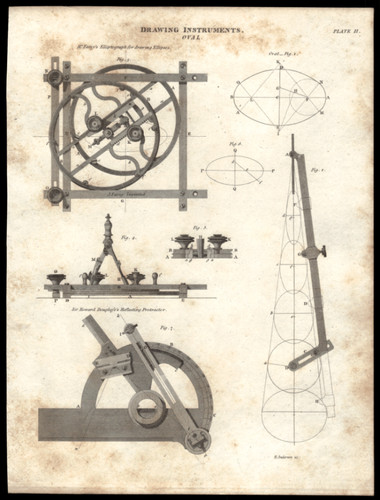 1800s drawing instruments - drawing,