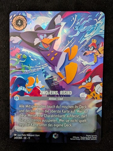 Disney lorcana 240 - 240/204, zwo