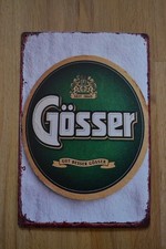 GÖSSER Bier Blechschild -