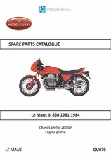 Moto Guzzi parts manual book