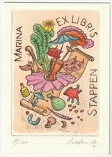 SASCHA VON HAGEMEISTER: Exlibris für Marina Stappen