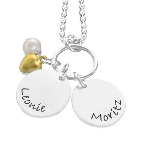 Familienkette namen gravur - familienkette,
