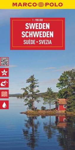 Marco polo reisekarte schweden - polo,