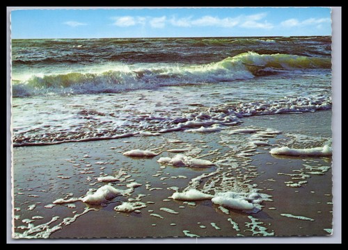 Ansichtskarte die nordsee - ansichtskarte,