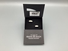Ring Ernstes Design 2 Stück Damenring mit Brillant Herrenring Edelstahl NP 300€