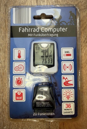 Funk fahrradcomputer neu ovp - funk,