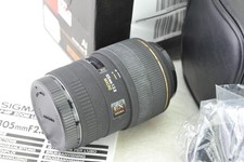 Sigma 105mm F2.8 EX  Macro Canon EF , f. Canon EF, FX  !!! AF defekt !!! nur MF