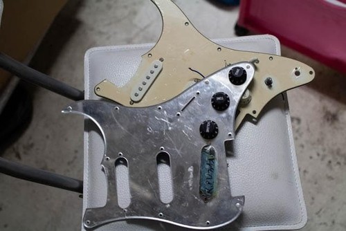 Stratocaster gitarren bausatz - stratocaster, gitarren-bausatz