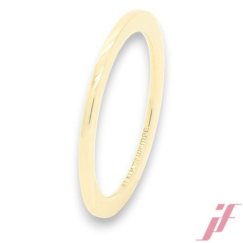 Wempe ring 750 gelbgold 53 - ring,