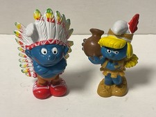 Schlümpfe Schlumpf 2 x Figur