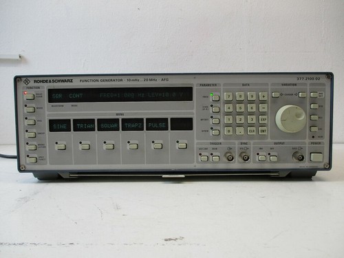 Funktionsgenerator rohde - funktionsgenerator,
