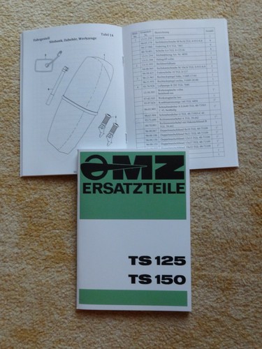 Ersatzteilliste 125 150 - mz,