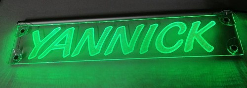 Yannick led namensschild - led, oder