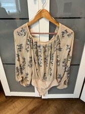 Zara body bluse off shoulder - body,