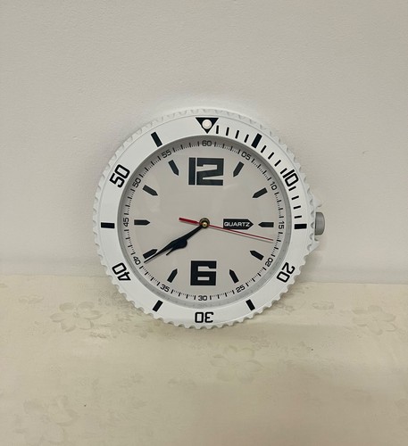 Wanduhr weiß quarz - wanduhr,