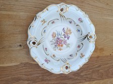 Vintage Weimar Porzellan Prunkteller