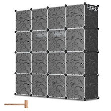 DIY Kleiderschrank 12/16/20 Würfel Regalsystem Schuhregal Steckregal Dauerhaf