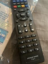 Universal Fernbedienung 7in1 TV Programmierbar Lernfunktion + Anlern Code Listen