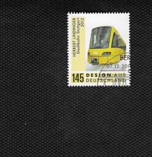 BRD  Mi-Nr. 3349 - H. Lindinger Stadtbahn Stuttgart - Erstausgabestempel -  2017