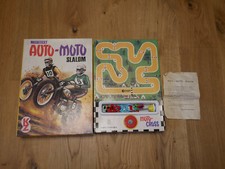 Magneticky auto-moto slalom Motocross - KZ Made in Czechoslowakia - RAR 1974