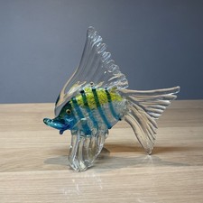 Glas Fisch - Deko Objekt -