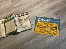 schönes Konvolut mit alten Starkarten, Kino Plakaten aus den 50er Jahren !