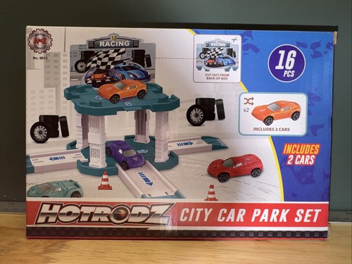 Hot rodz city parkhaus set - rodz,