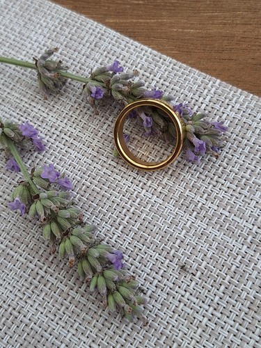 Ring edelstahl gold - edelstahl, ,