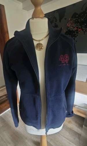 Gant fleece jacke dunkelblau - gant,