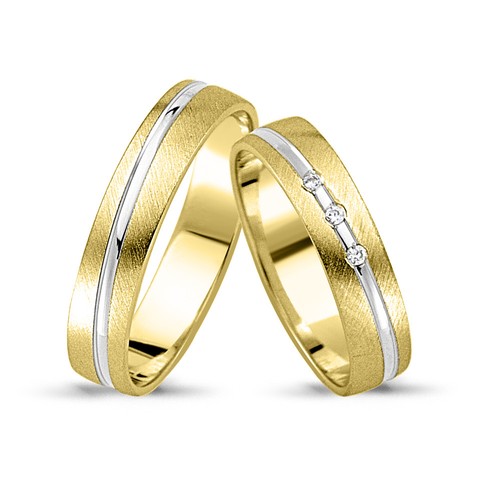 Paar trauringe 333 gold - paar,