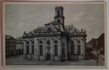 AK Saarbrücken, Ludwigskirche, Reichswettkämpfe 1939, versandt