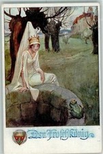 39650595 - Der Froschkoenig Brunnen Deutscher Schulverein Nr.653 Maerchen